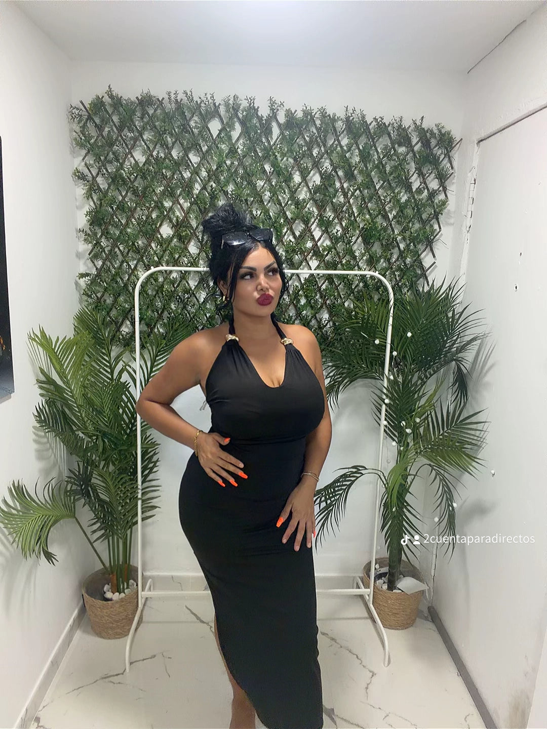 Vestido licra colombiana