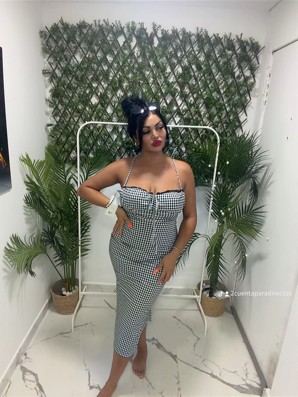 Vestido￼￼ Bichi, granjerito