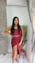 Vestido abierto