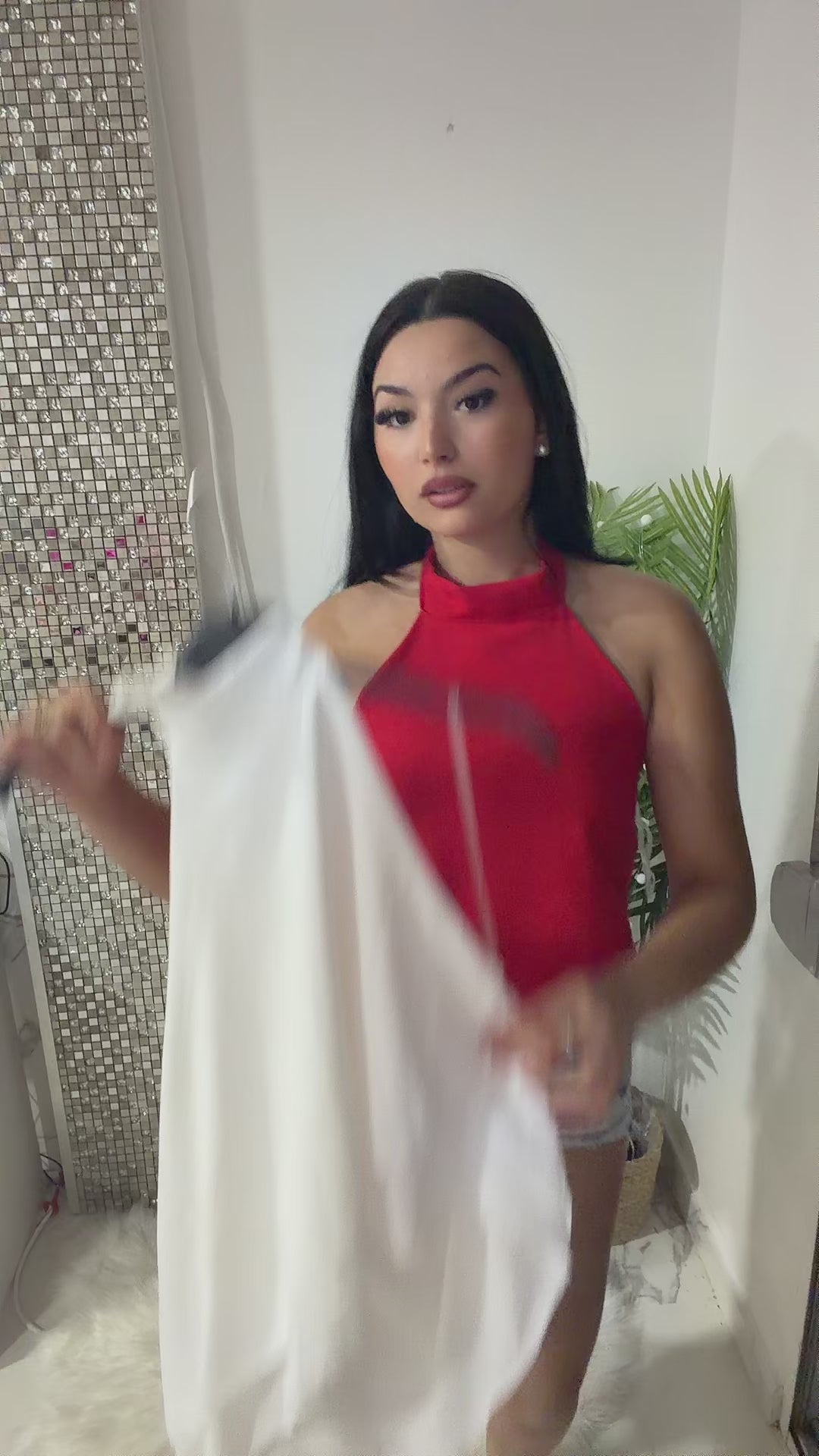 Camisa de vestir gasa