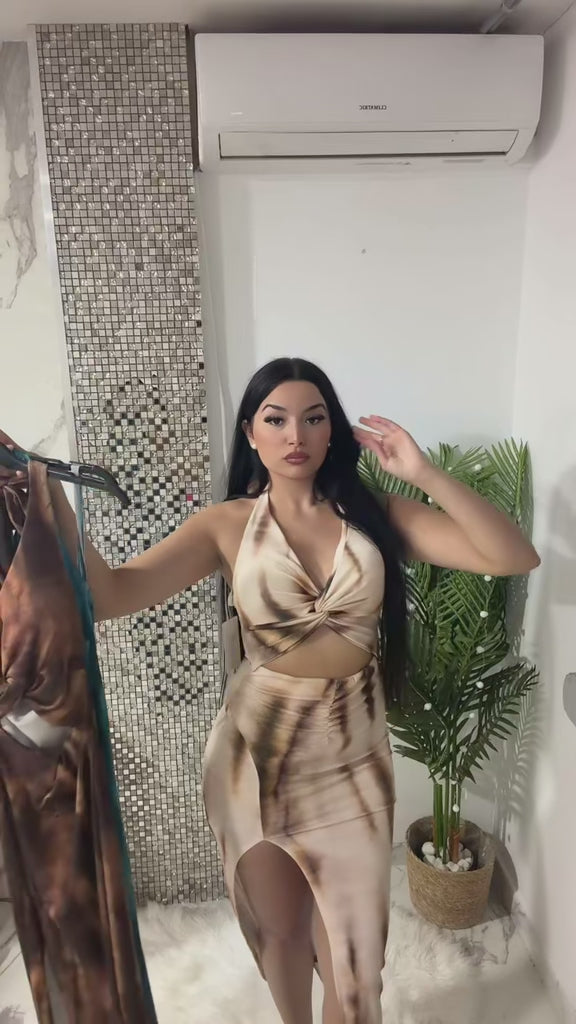 Vestido estampado